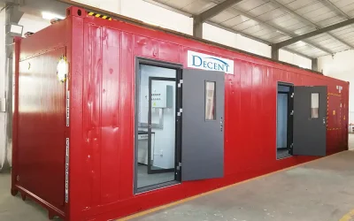 Proyecto de laboratorio en contenedores de Egipto 2021