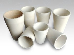 Crisoles de arcilla refractaria