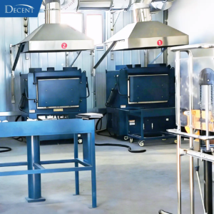 Prueba estricta para la instalación de equipos y operación estable del lab de fire assay